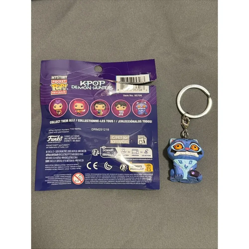 🔥Funko Pocket Pop! Mystery Keychain K-Pop Demon Hunters - Derpy BNWT🔥 - Picture 2 of 2
